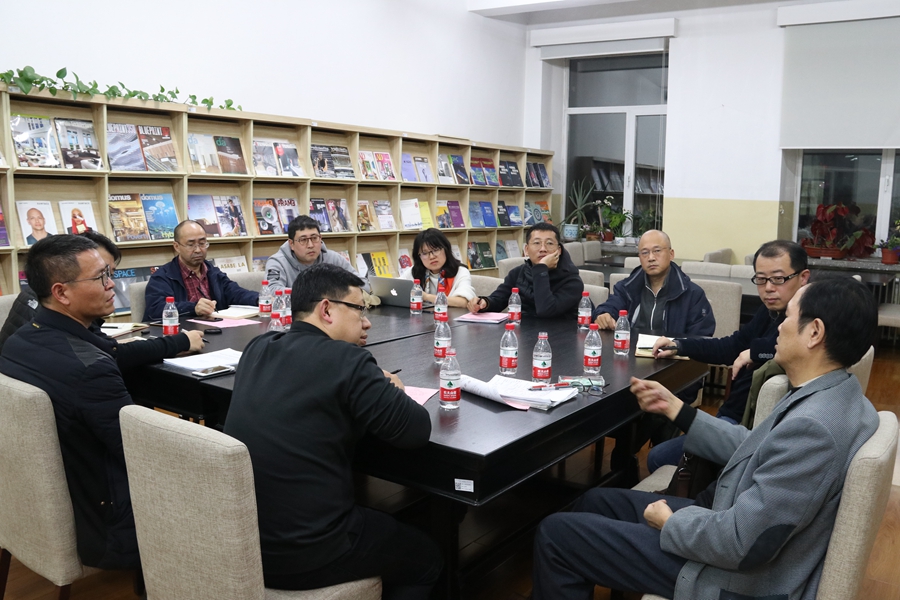 会见了哈尔滨工业大学本科生院教务处副处长杨海,建筑学院院长孙澄